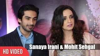 Sanaya Irani with husband Mohit Sehgal Media Interaction | 4th Yash Chopra National Memorial Award