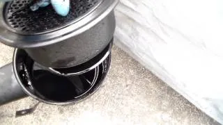 A quick look at an oil-bath air cleaner