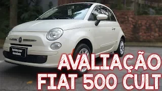 Avaliação Fiat 500 Cult 1.4 2013 - o subcompacto mais divertido da Fiat!