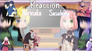 Equipo 7 (+Hina) reaccionan al Narusaku y Sasuhina || Naruto au ||