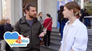 Visiting a help center for Ukrainian refugees // Volunteers Tbilisi