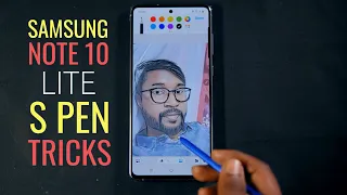 Samsung Galaxy Note 10 lite S pen tips and tricks | All s pen features explained in Hindi|
