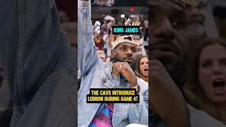 Bron was Courtside with Savannah during the Cavs vs Celtics game!🙌