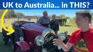 EPIC: A Couple's 26,000Km Drive - LONDON to AUSTRALIA in a Vintage Car