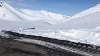 Спуск Сасырского большого перевала.Свеча