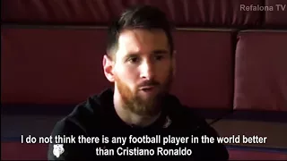 Lionel Messi • Exclusive Interview on Cristiano Ronaldo • 2018