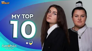 Eurovision 2024 | My Top 10 - NEW: 🇺🇦