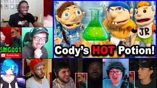 SML Movie: Cody's Hot Potion! REACTION MASHUP