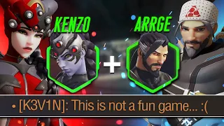 When the WORLDS BEST Hanzo and Widowmaker DUO go 0 deaths - Overwatch 2