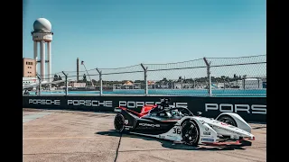 Watch: both TAG-Heuer Porsche Formula E racers grab points in the second-to-last race in Berlin