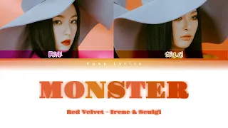 Red Velvet IRENE & SEULGI - 'MONSTER' (Color Coded Lyrics Eng/Rom/Han/가사) | 레드벨벳 아이린 슬기 Monster 가사
