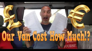 VAN BUILD COST! How Much Was Our Self Build Van Conversion?