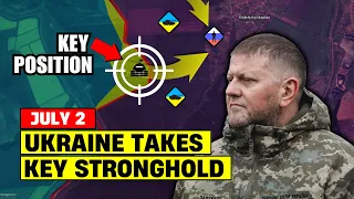 Ukraine War | Ukrainians take a key STRONGHOLD west of Klishchiivka & advance in Berkhivka