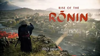 Rise of the Ronin  | PS5 Games - State of Play Sep 2022 Reveal Trailer 4k