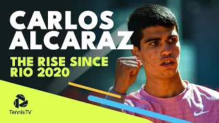 The Rise Of Carlos Alcaraz Since His First ATP Win In Rio 2 Years Ago