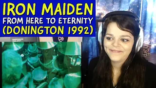 Iron Maiden  -  "From Here to Eternity"  (1992 Donington)  -  REACTION
