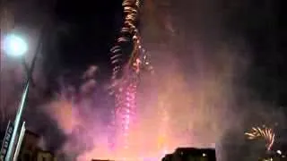 dubai world tower new year celebration.2015