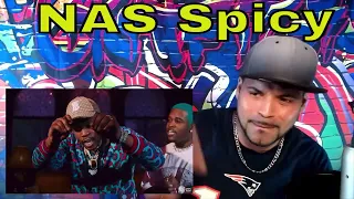 Nas - "Spicy" feat. Fivio Foreign & A$AP Ferg First time on first take #RDissOrMcReaction