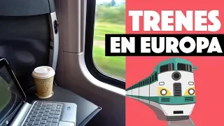 Viajar en tren en Europa: paso a paso