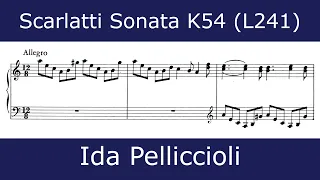 Domenico Scarlatti - Sonata in A minor K54 (Ida Pelliccioli)