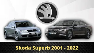 Skoda Superb Evolution (2001 - 2022) | Skoda Superb Then And Now