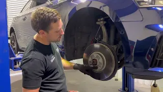 How To Replace Front Brakes on Audi S5 B9