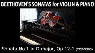 Beethoven - Sonata No. 1 in D major, Op. 12 No. 1 (Interpretação no Piano CDP-S360)