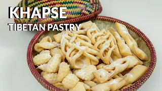 Khapse Recipe - Tibetan Pastry: Delicious & Easy