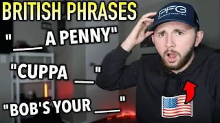 Can You Guess These Common British Phrases? - American Attempts