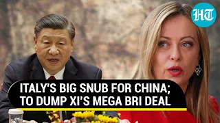 Italy Snubs China: Pulls Back From Xi's Mega Belt and Road Initiative; ‘Failed To Meet...’ | Watch