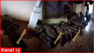 "Leisure interrupted" - over 10 Russian soldiers captured in shelter where they hid