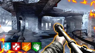 WORLD AT WAR "NACHT DER UNTOTEN" FIRST EVER ZOMBIES MAP HIGH ROUND WORLD RECORD CHALLENGE!