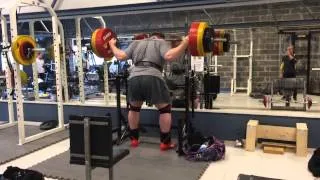 Carl Yngvar Christensen 320kg squat raw