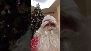 Поздравление Деда Мороза с 2018