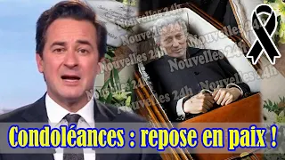 Nathanaël de Rincquesen a retenu ses larmes en apprenant la triste nouvelle de Michel Drucker,