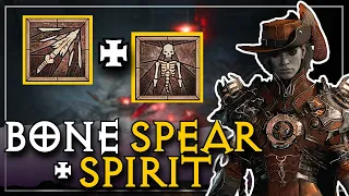 Bone Spear AND Bone Spirit?!? This is Cracked! | Hybrid Necro Build Guide | Diablo 4 Season 3