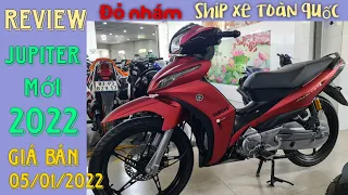 Review Yamaha Jupiter Đỏ nhám 2022 mới về + giá bán tại CH Mai Duyên