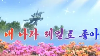 【北朝鮮音楽・DPRK Music】내 나라 제일로 좋아（我が国が一番良い / My Country Is the Best）普天堡電子楽団 / PEE