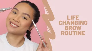 stop doing your brow routine and learn this one | cakedbybabyk