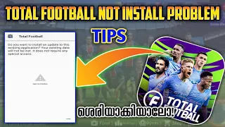 How To Fix App Not Install Total football |