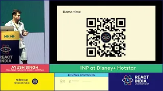 INP at Disney+ Hotstar - Ayush Singh