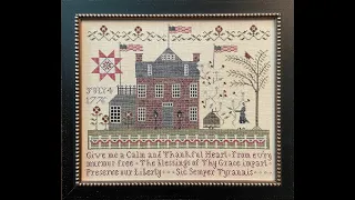 Saltbox Stitcher [Episode 113] "On the way to Patriotic Stitching"