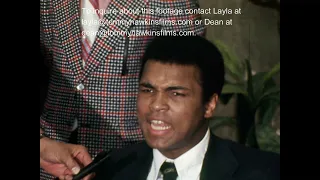 1972 Muhammad Ali  Recites Poem "Better Far From All I See" in Los Angeles, CA