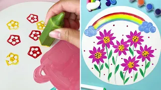 9 DIY Painting Hacks to Get the Look of a Pro 🙂 Bright and Easy Painting Ideas for Kids