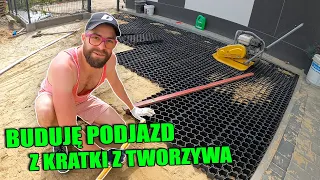 BUDUJE PODJAZD Z KRATKI TRAWNIKOWEJ. Czy to lepsze rozwiązanie niż kostka brukowa?