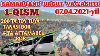 URGUT VAG'ASHTI ABDURAXMON BOY  KUPKARISi07 04 2021 УРГУТ ВАГАШТИ КУПКАРИСИ 07 04 2021