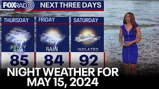 Houston weather: Warm Wednesday night, but expect heavy rain on Thursday