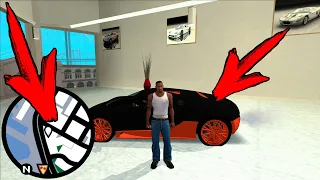 Secret Place With Bugatti Veyron In GTA San Andreas!