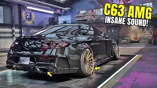 Need for Speed Heat Gameplay - 850HP+ MERCEDES-AMG C63 Coupe Customization | AMG C63 Max Build