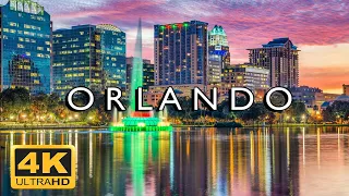 Orlando , Florida , USA 🇺🇸 | 4K AERIAL DRONE